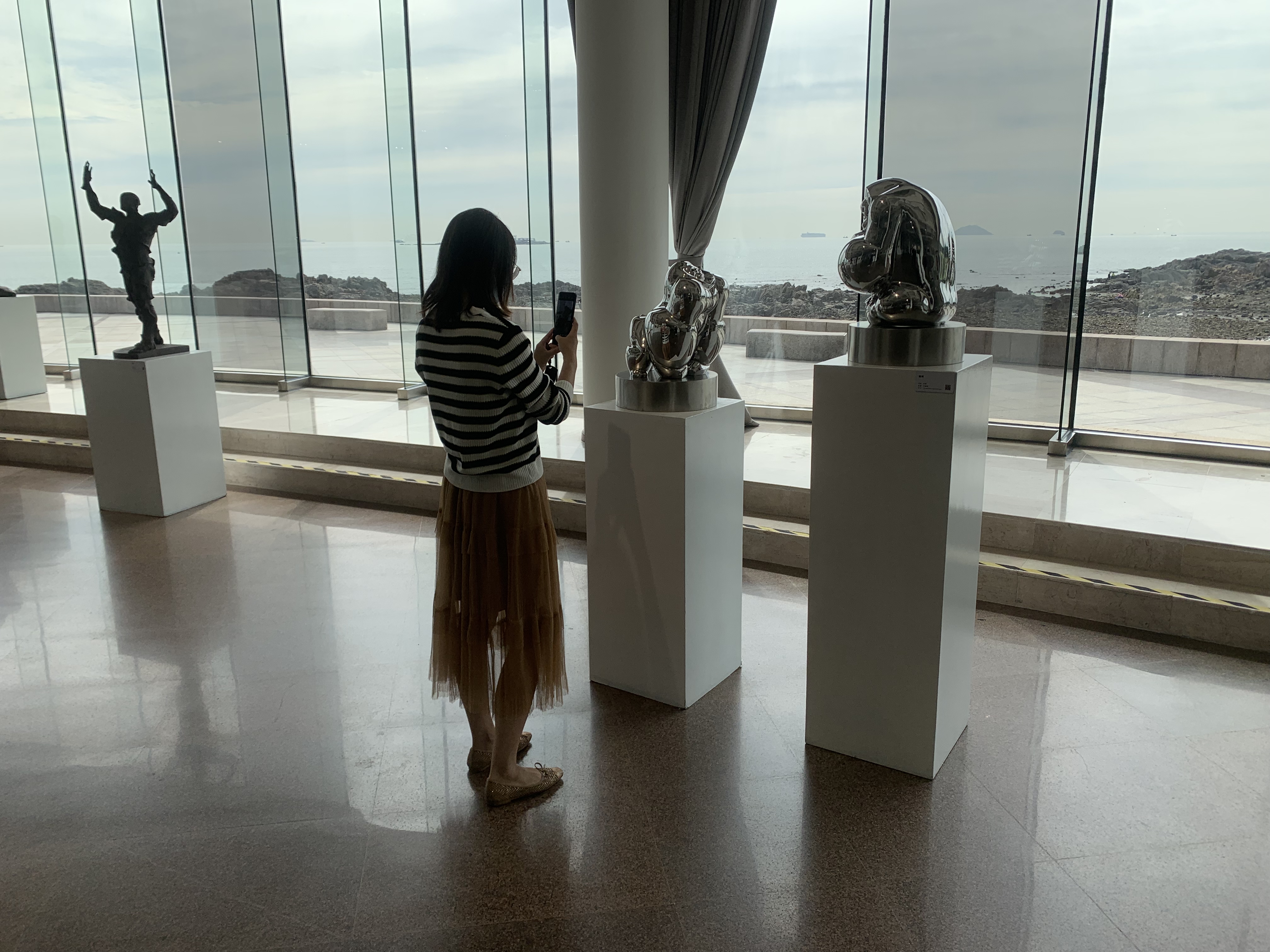 20221101-青蓝之梦·太阳集团tyc5997美术学院雕塑绘画作品邀请展-雕塑系-现场3.jpg